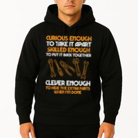 Curious Enough To Take It Apart Car Auto Garage Hoodie