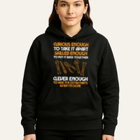 Curious Enough To Take It Apart Car Auto Garage Hoodie