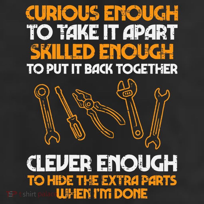 Curious Enough To Take It Apart Car Auto Garage Adult Drive Performance Visor