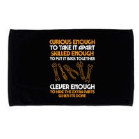 Curious Enough To Take It Apart Car Auto Garage Microfiber Hand Towel