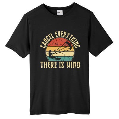 Cancel Everything There Is Wind Tall Fusion ChromaSoft Performance T-Shirt