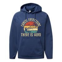 Cancel Everything There Is Wind Performance Fleece Hoodie