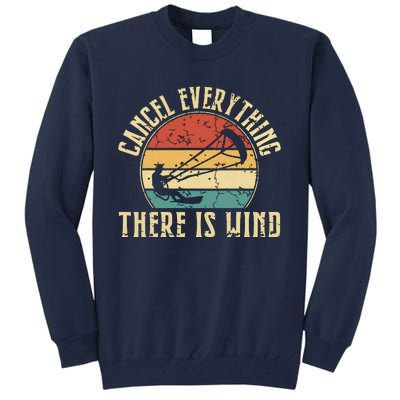 Cancel Everything There Is Wind Tall Sweatshirt