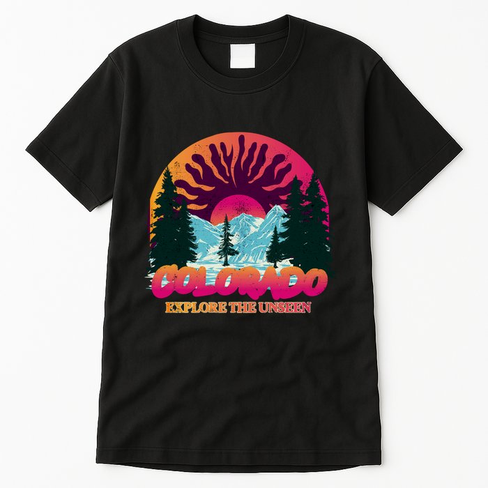 Colorado Explore The Unseen Tall T-Shirt