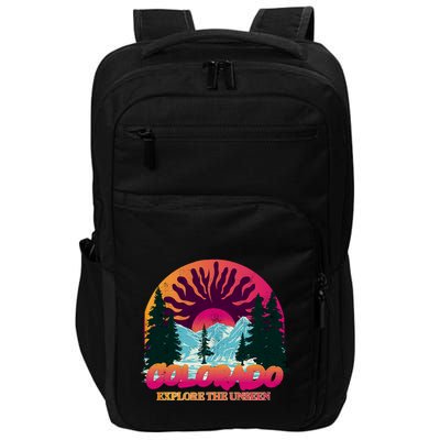 Colorado Explore The Unseen Impact Tech Backpack