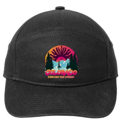 Colorado Explore The Unseen 7-Panel Snapback Hat