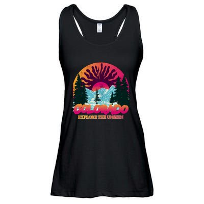 Colorado Explore The Unseen Ladies Essential Flowy Tank