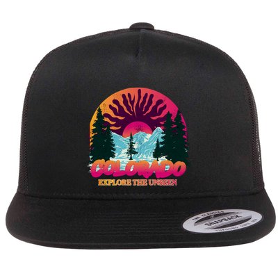 Colorado Explore The Unseen Flatbill Hat