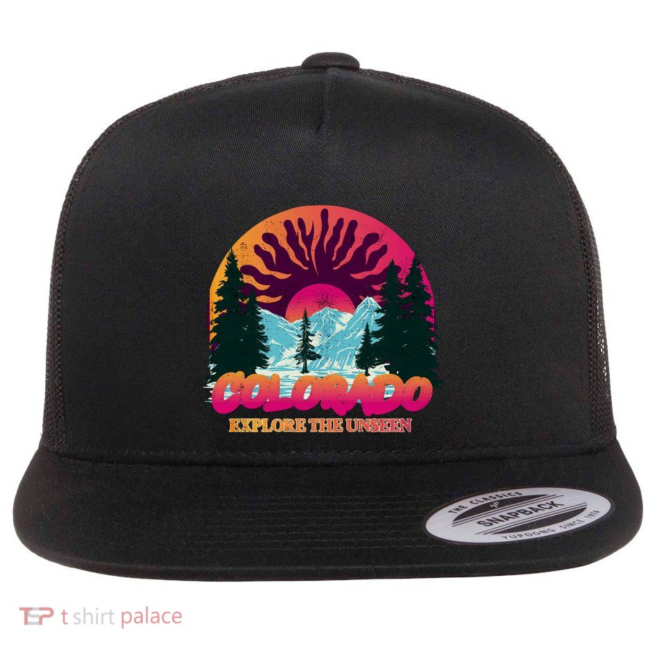 Colorado Explore The Unseen Flatbill Hat
