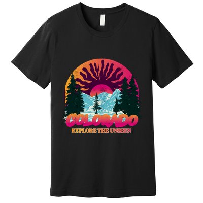 Colorado Explore The Unseen Premium T-Shirt