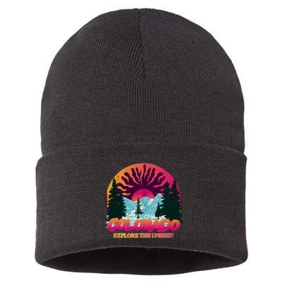 Colorado Explore The Unseen Sustainable Knit Beanie