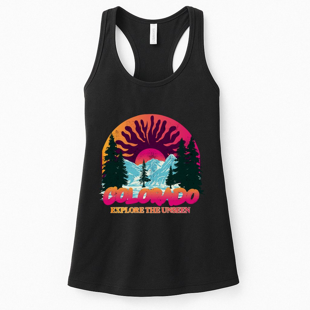 Colorado Explore The Unseen Womens Tank Top