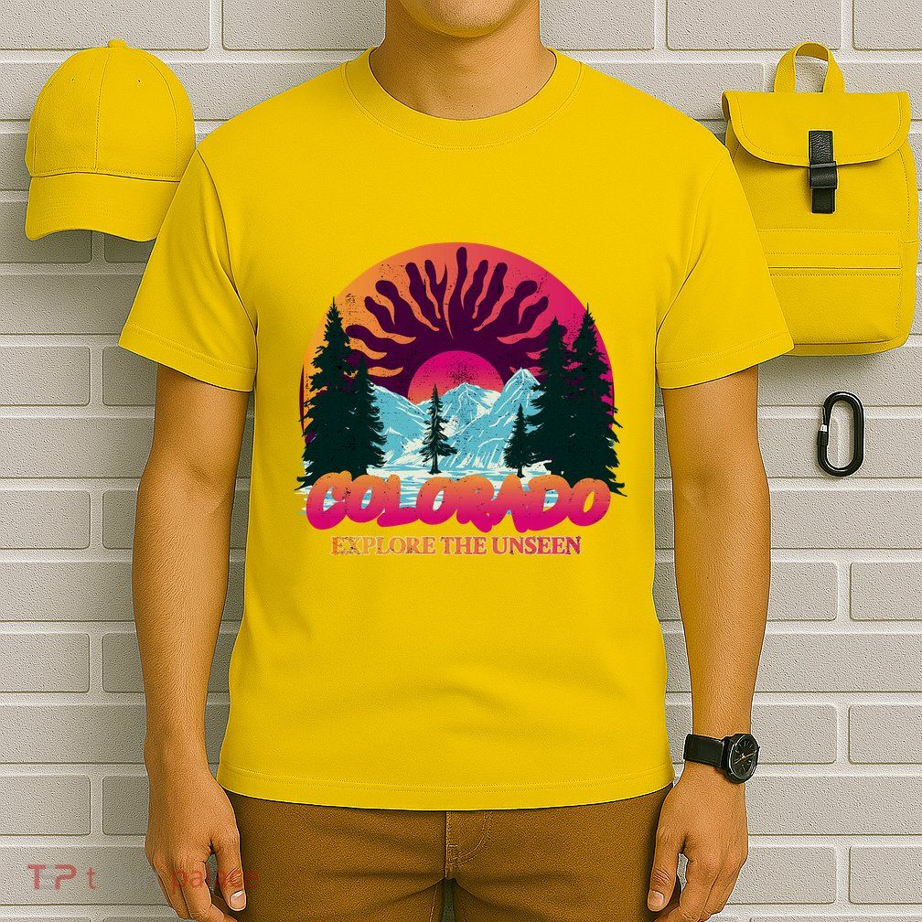 Colorado Explore The Unseen T-Shirt