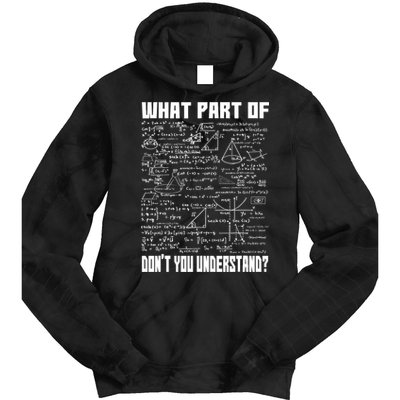 Civil Engineer Gift With An Engineering Funny Motive Tie Dye Hoodie