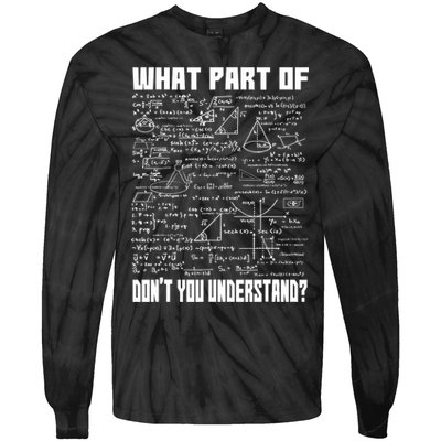 Civil Engineer Gift With An Engineering Funny Motive Tie-Dye Long Sleeve Shirt