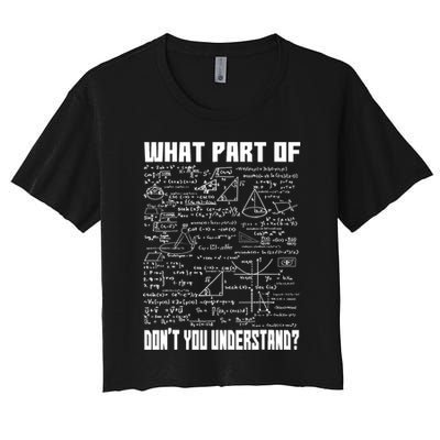 Civil Engineer Gift With An Engineering Funny Motive Crop Top