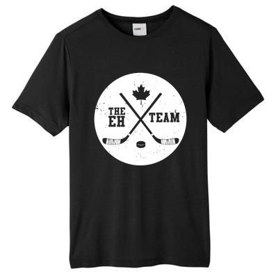 Canada Eh Team Cool Hockey Gift Tall Fusion ChromaSoft Performance T-Shirt