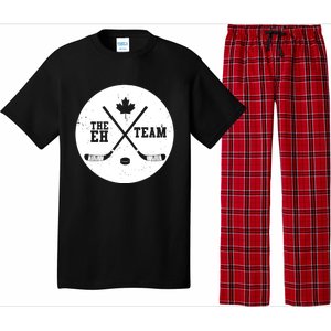 Canada Eh Team Cool Hockey Gift Pajama Set