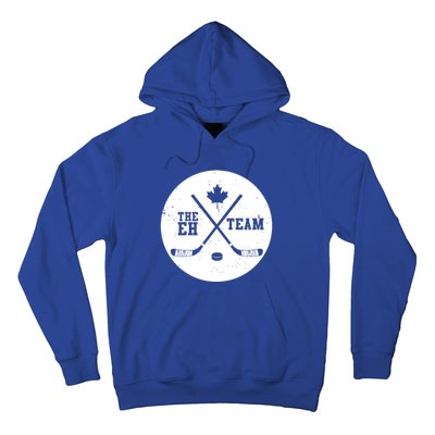 Canada Eh Team Cool Hockey Gift Hoodie