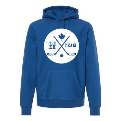 Canada Eh Team Cool Hockey Gift Premium Hoodie