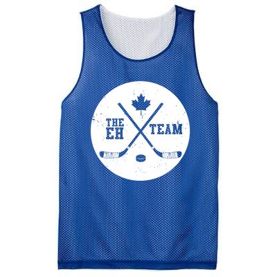 Canada Eh Team Cool Hockey Gift Mesh Reversible Basketball Jersey Tank