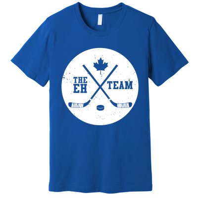 Canada Eh Team Cool Hockey Gift Premium T-Shirt