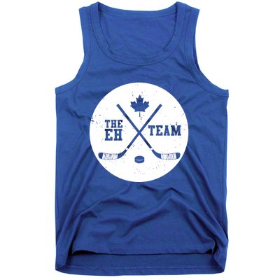 Canada Eh Team Cool Hockey Gift Tank Top