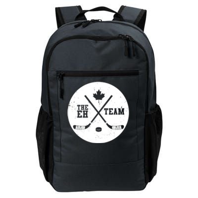 Canada Eh Team Cool Hockey Gift Daily Commute Backpack