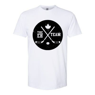 Canada Eh Team Cool Hockey Gift Softstyle® CVC T-Shirt