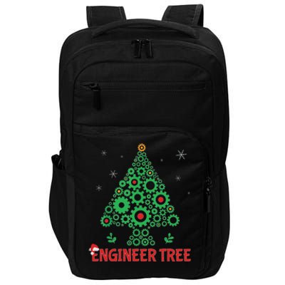 Christmas Engineer Tree Mechanical Engineering Gift Impact Tech Backpack