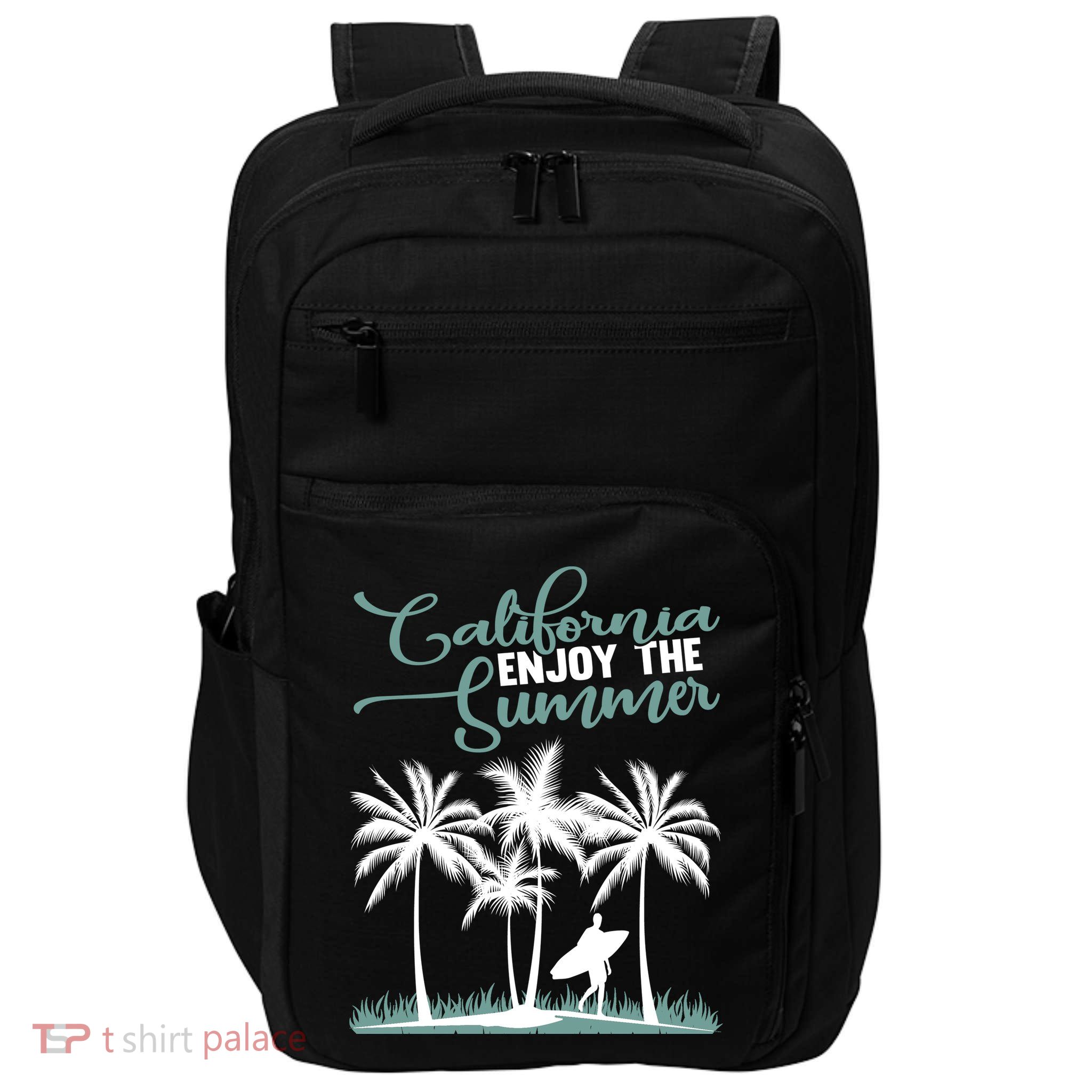 California Enjoy The Summer Surf Impact Tech Backpack