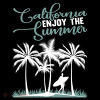 California Enjoy The Summer Surf Impact Tech Backpack