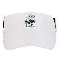 California Enjoy The Summer Surf Adult Drive Performance Visor