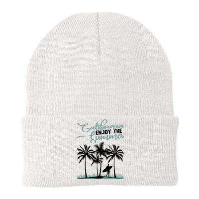 California Enjoy The Summer Surf Knit Cap Winter Beanie