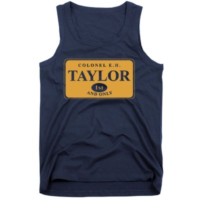 Colonel E.H. Taylor 1st And Only Bourbon Whiskey Tank Top