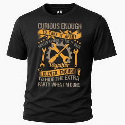 Curious Enough To Take It Apart Clever Enough To Hide Cooling Performance Crew T-Shirt
