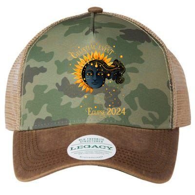 Celestial Event Total Solar Eclipse Legacy Tie Dye Trucker Hat