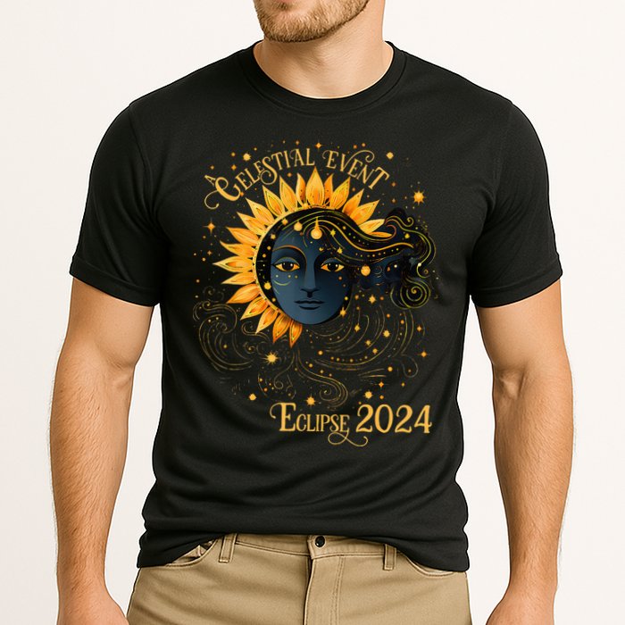Celestial Event Total Solar Eclipse Cooling Performance Crew T-Shirt