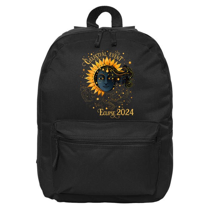 Celestial Event Total Solar Eclipse 16 in Basic Backpack