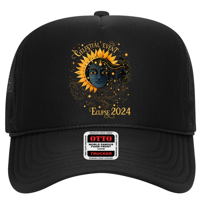 Celestial Event Total Solar Eclipse Trucker Hat