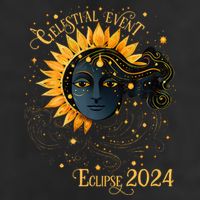 Celestial Event Total Solar Eclipse Trucker Hat