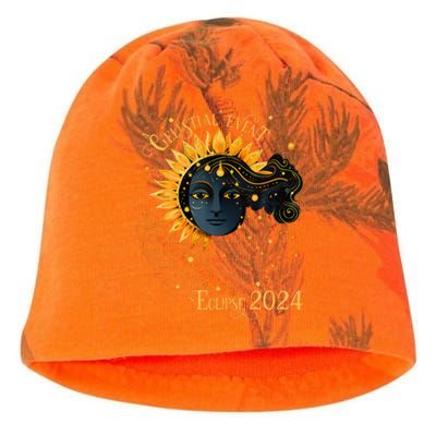 Celestial Event Total Solar Eclipse Kati - Camo Knit Beanie