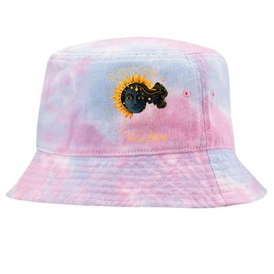 Celestial Event Total Solar Eclipse Tie-Dyed Bucket Hat