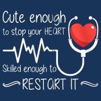 Cute Enough To Stop Your Heart Skilled Enough To Restart It Zip Hoodie Youth Performance Sprint T-Shirt