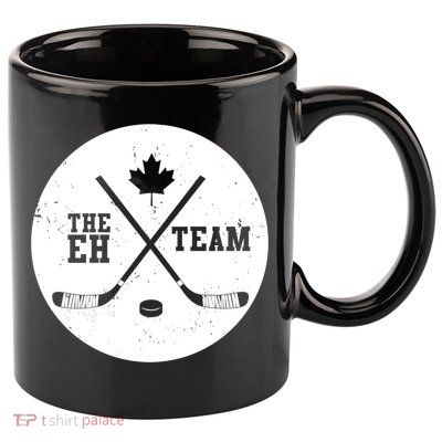 Canada Eh Team Cool Hockey Cool Gift 11oz C Handle Ceramic Mug