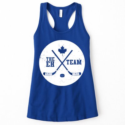 Canada Eh Team Cool Hockey Cool Gift Womens Tank Top