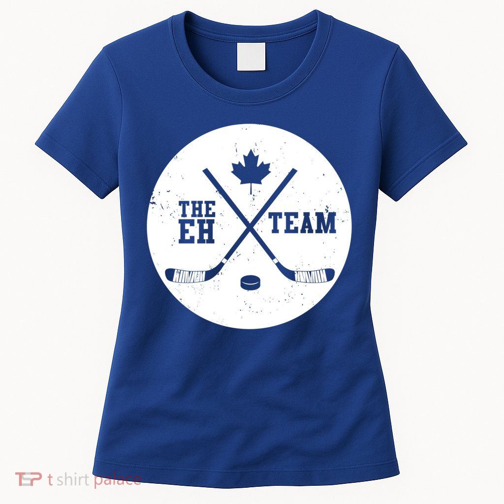 Canada Eh Team Cool Hockey Cool Gift Womens T-Shirt