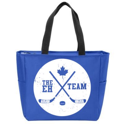 Canada Eh Team Cool Hockey Cool Gift Zip Tote Bag