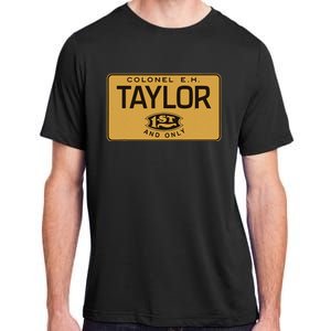 Colonel Eh Taylor Bourbon Whiskey Badge Adult ChromaSoft Performance T-Shirt