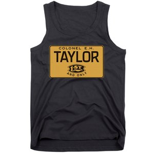 Colonel Eh Taylor Bourbon Whiskey Badge Tank Top